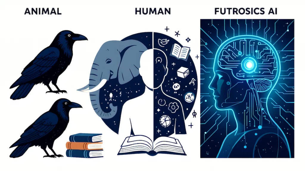 thinking intelligence crow elephant book
