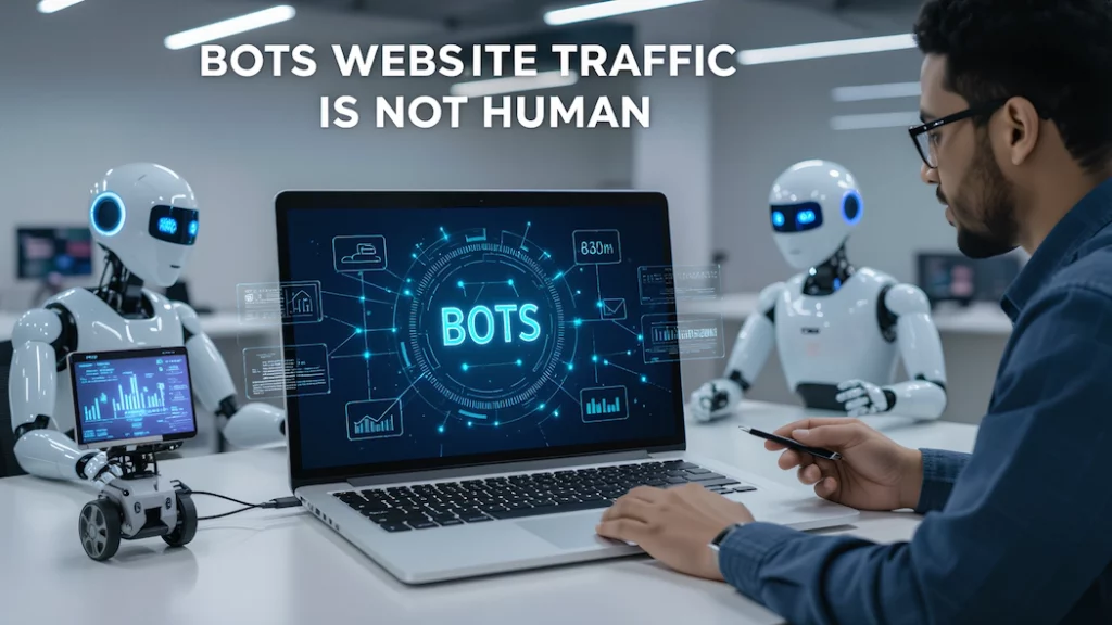 BOTS website traffic analytics