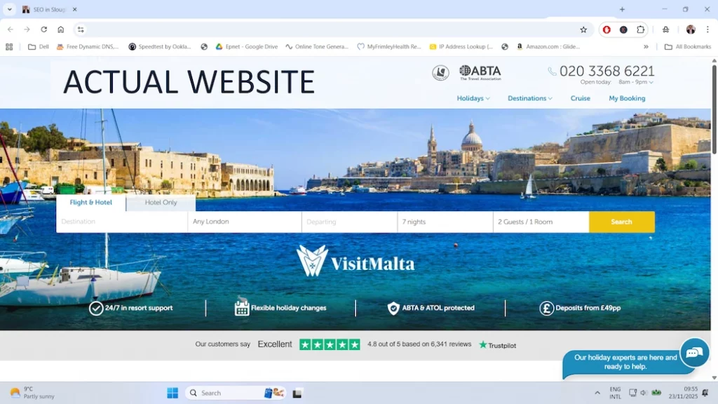 Travel & Tourism Website Analytics Case Study