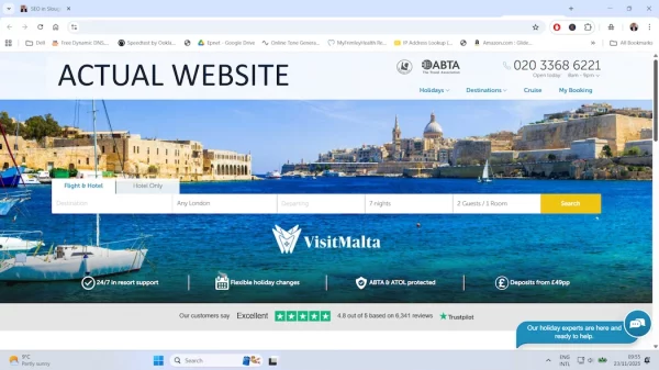 Travel & Tourism Website Analytics Case Study